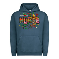 Pigment Midnight Navy cinco de mayo nurse Urban Hoodie - Zillion Design Studio