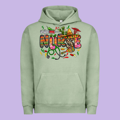 Urban Hoodie cinco de mayo nurse