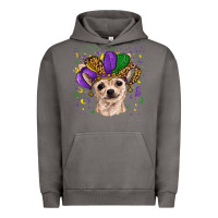 Pigment Tornado mardi gras hat chihuahua Urban Hoodie - RanaPortraitStore