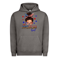 Pigment Tornado all american girl messy bun Urban Hoodie - texasbilliewilder
