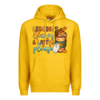 Lemon leggins leaves and lattes Premium Hoodie - Zillion Design Studio