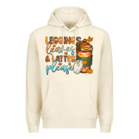 Sandshell leggins leaves and lattes Premium Hoodie - Zillion Design Studio
