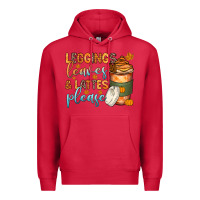 Cardinal leggins leaves and lattes Premium Hoodie - Zillion Design Studio