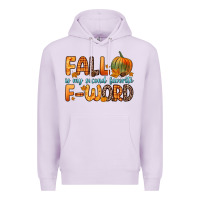 Lilac fall is my second favorite f word Premium Hoodie - Zillion Design Studio