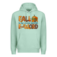Seafoam fall is my second favorite f word Premium Hoodie - Zillion Design Studio