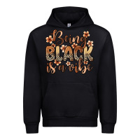 Black being black is a vibe Urban Hoodie - Zillion Design Studio