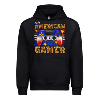 Black all american gamer Urban Hoodie - texasbilliewilder