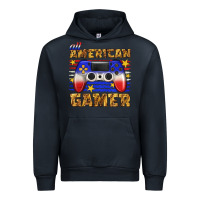Navy all american gamer Urban Hoodie - texasbilliewilder