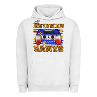 Pigment Lunar Rock all american gamer Urban Hoodie - texasbilliewilder