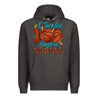 Smoke i tackled 100days of school basketball Premium Hoodie - texasbilliewilder