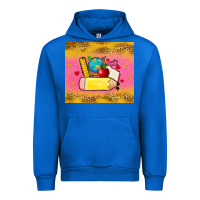 Cobalt back to school custom name Urban Hoodie - Zillion Design Studio