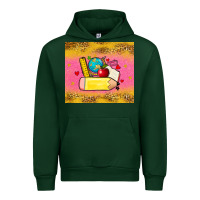 Foreset Green back to school custom name Urban Hoodie - Zillion Design Studio