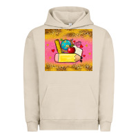 Pigment French Oak back to school custom name Urban Hoodie - Zillion Design Studio