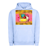 Pigment Grape Ice back to school custom name Urban Hoodie - Zillion Design Studio