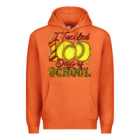 Carrot i tackled 100days of school softball Premium Hoodie - texasbilliewilder
