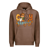 Chestnut cozy season Premium Hoodie - Zillion Design Studio