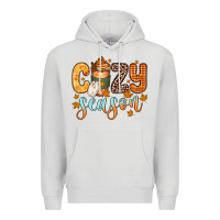 Dove Grey cozy season Premium Hoodie - Zillion Design Studio