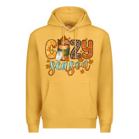 Mustard cozy season Premium Hoodie - Zillion Design Studio