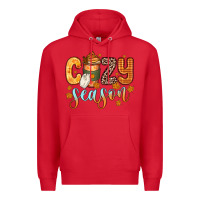 Red cozy season Premium Hoodie - Zillion Design Studio