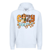 White cozy season Premium Hoodie - Zillion Design Studio