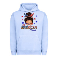 Pigment Grape Ice all american mama messy bun Urban Hoodie - texasbilliewilder
