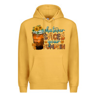 Mustard whatever spices your pumpkin Premium Hoodie - Zillion Design Studio