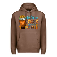 Chestnut whatever spices your pumpkin Premium Hoodie - Zillion Design Studio