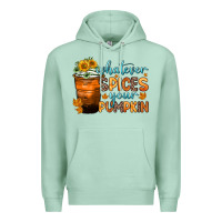 Seafoam whatever spices your pumpkin Premium Hoodie - Zillion Design Studio