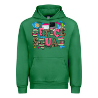 Emerald office squad Urban Hoodie - Zillion Design Studio