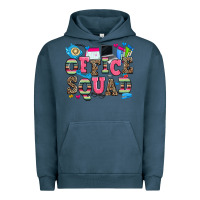 Pigment Midnight Navy office squad Urban Hoodie - Zillion Design Studio