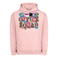 Pigment Salmon office squad Urban Hoodie - Zillion Design Studio