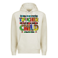 Oatmeal Heather it takes a special teacher to hear what a child cant say tbw Premium Hoodie - texasbilliewilder