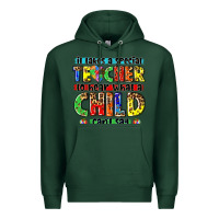 Sports Green it takes a special teacher to hear what a child cant say tbw Premium Hoodie - texasbilliewilder