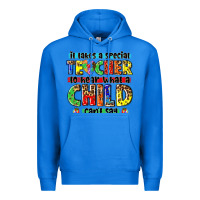 True Royal it takes a special teacher to hear what a child cant say tbw Premium Hoodie - texasbilliewilder