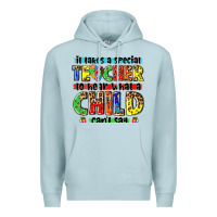 Blue Mist it takes a special teacher to hear what a child cant say tbw Premium Hoodie - texasbilliewilder