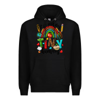 Black it s a good day tiny humans Premium Hoodie - texasbilliewilder