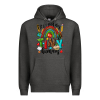 Charcoal Heather it s a good day tiny humans Premium Hoodie - texasbilliewilder