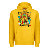 Lemon it s a good day tiny humans Premium Hoodie - texasbilliewilder