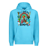 Ocean Blue it s a good day tiny humans Premium Hoodie - texasbilliewilder