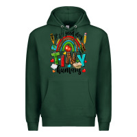 Sports Green it s a good day tiny humans Premium Hoodie - texasbilliewilder