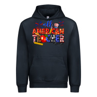 Navy all american teacher Urban Hoodie - texasbilliewilder