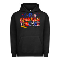 Pigment Black all american teacher Urban Hoodie - texasbilliewilder