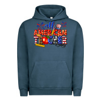 Pigment Midnight Navy all american teacher Urban Hoodie - texasbilliewilder