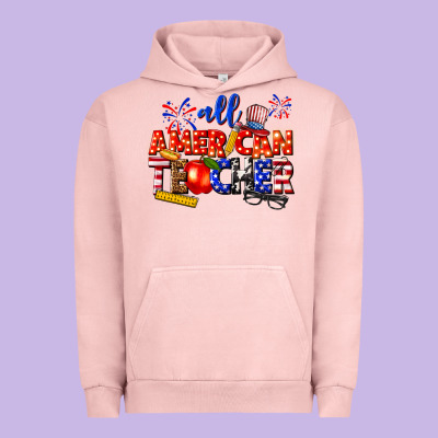 Urban Hoodie all american teacher