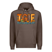 Coffee tgif thank goodness it s fall Premium Hoodie - Zillion Design Studio