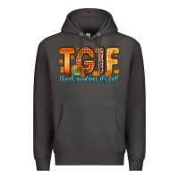Smoke tgif thank goodness it s fall Premium Hoodie - Zillion Design Studio