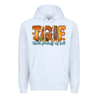 White tgif thank goodness it s fall Premium Hoodie - Zillion Design Studio