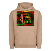 Pigment Burro steppin into juneteenth Urban Hoodie - Zillion Design Studio