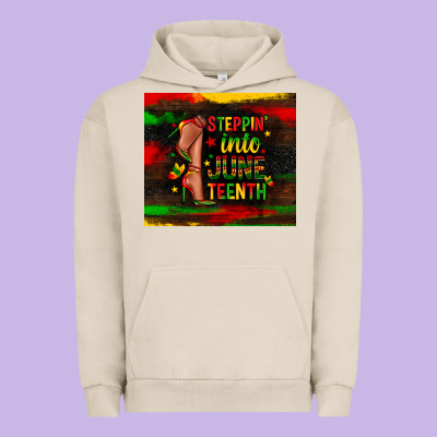Urban Hoodie steppin into juneteenth