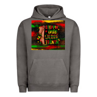 Pigment Tornado steppin into juneteenth Urban Hoodie - Zillion Design Studio